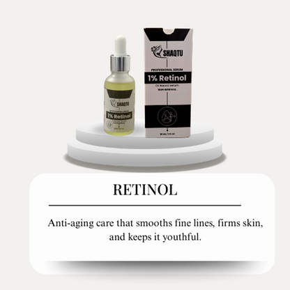 Retinol Serum 1% (30ml) – Anti-Aging, Fine Line & Texture Smoother